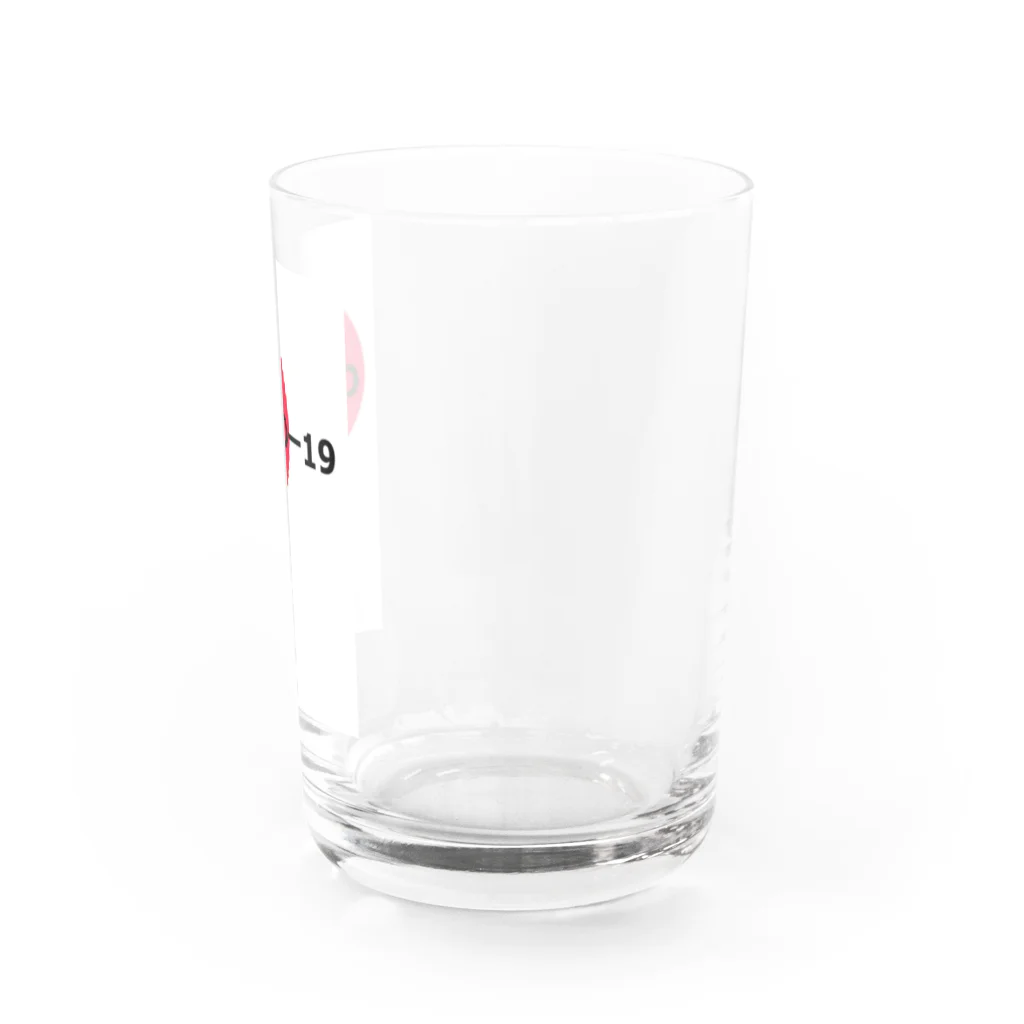 G-HERRINGのCOVIDー19 Water Glass :right