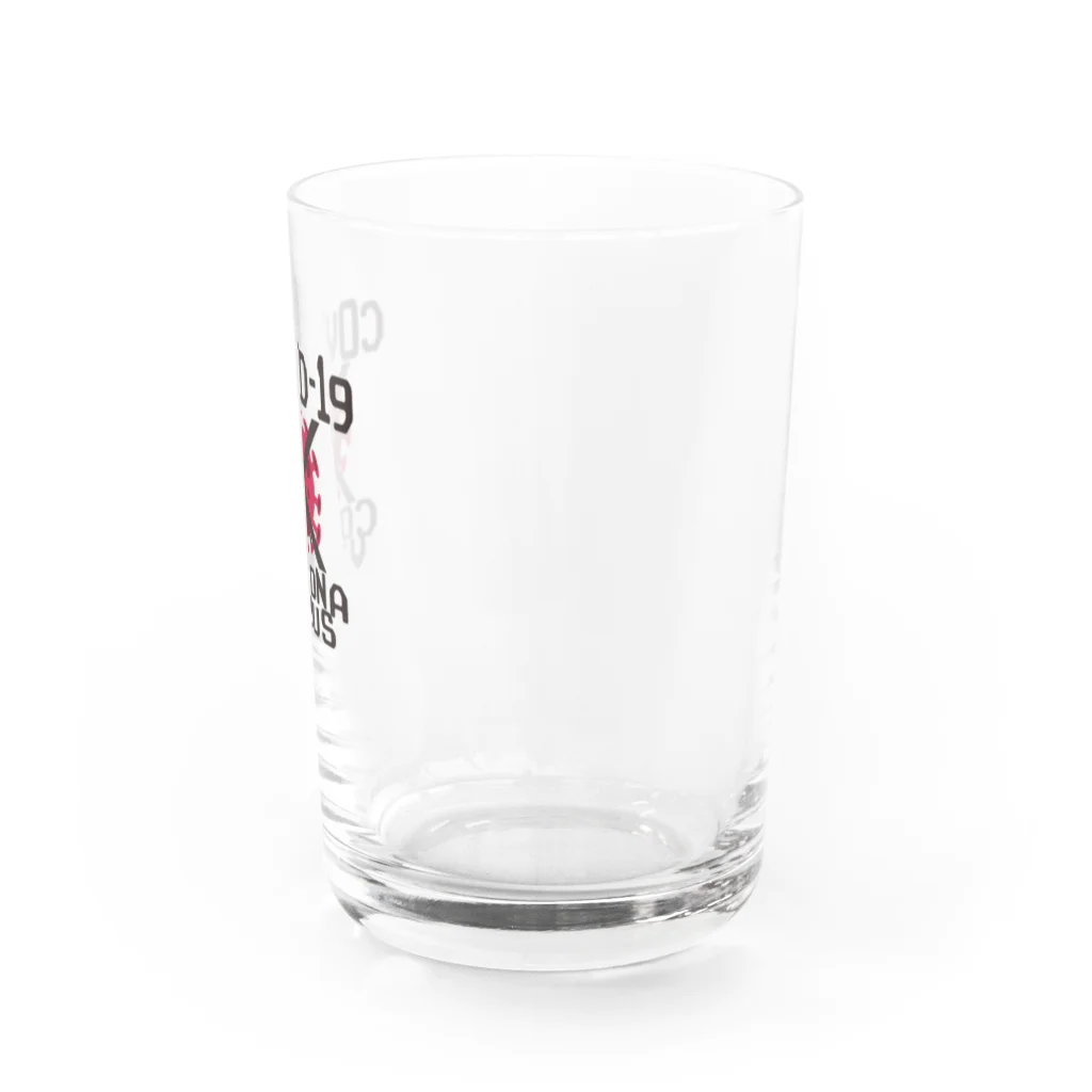 グラフィンの新型コレラウイルス COVID19 01 Water Glass :right