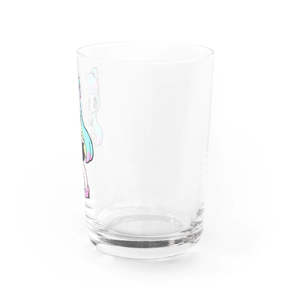 ゴコウヒャクソクのパステル女の子 Water Glass :right