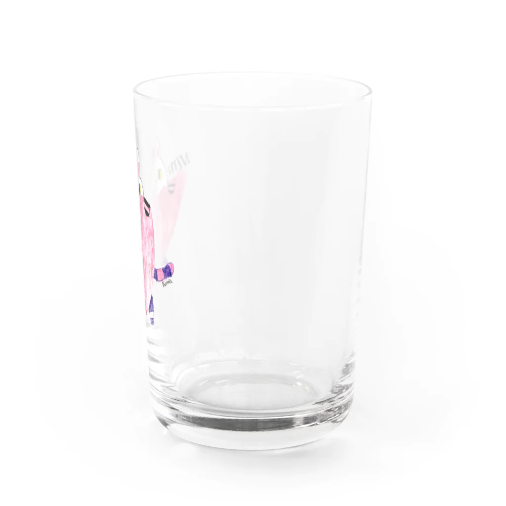 カリンパの猫のニニ Water Glass :right