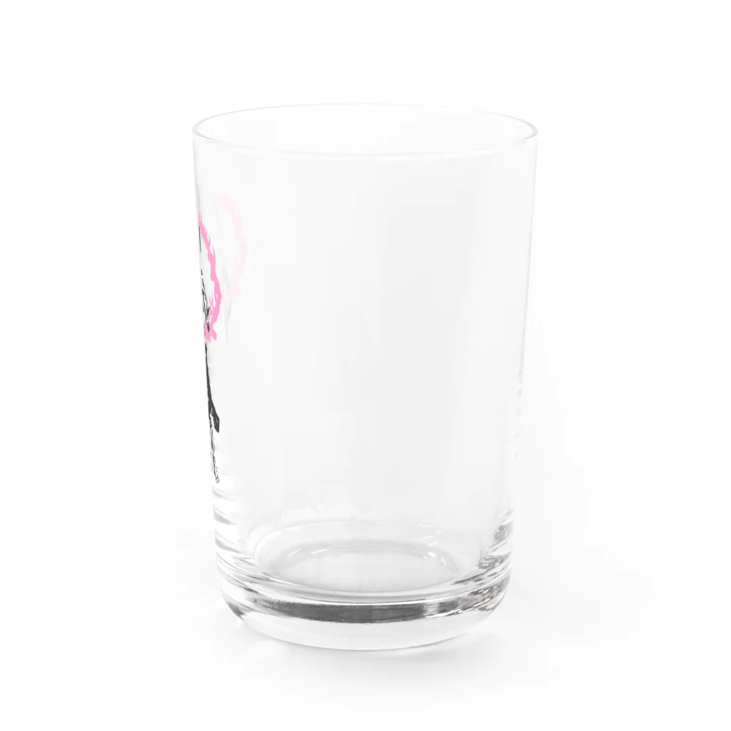 Danke Shoot Coffeeのコンコンコン金剛力士像（阿） Water Glass :right