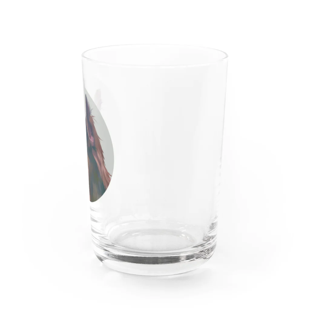 DELTA 39.4の近所のわんちゃん Water Glass :right