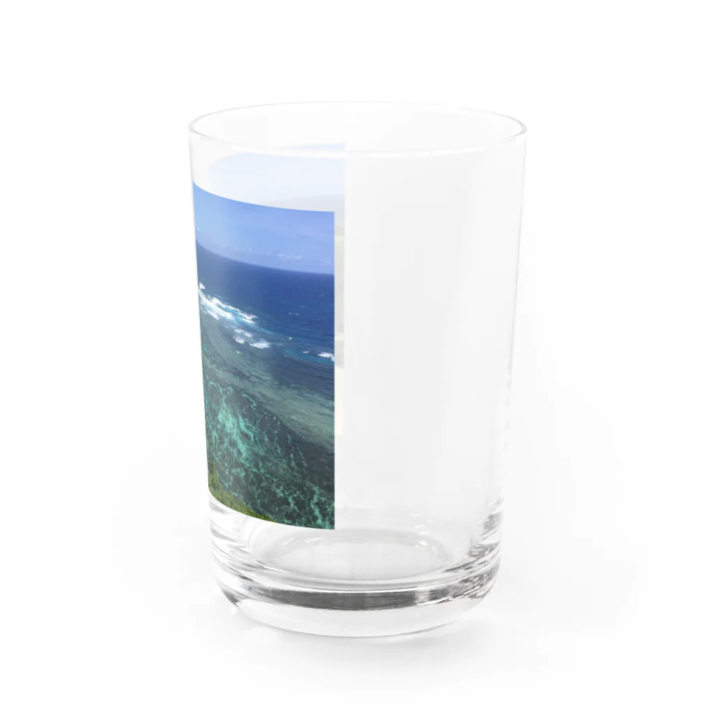 Taro Iiyamaのブルー Water Glass :right