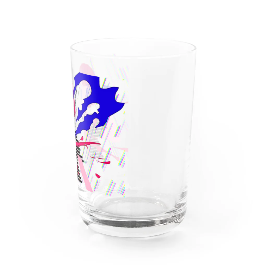 三酉かみのthrob  Water Glass :right