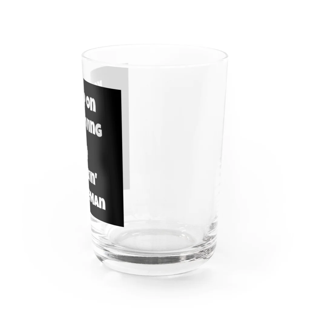 ハラシバキ商店のキーポングルーヴィン ファッキンポリスメン Water Glass :right