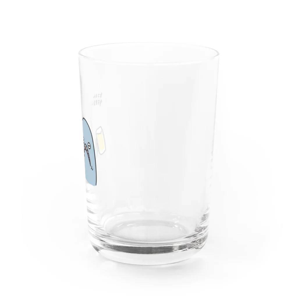 ねてもサメても／さめめのお店のさめめ【とことんビール】 Water Glass :right