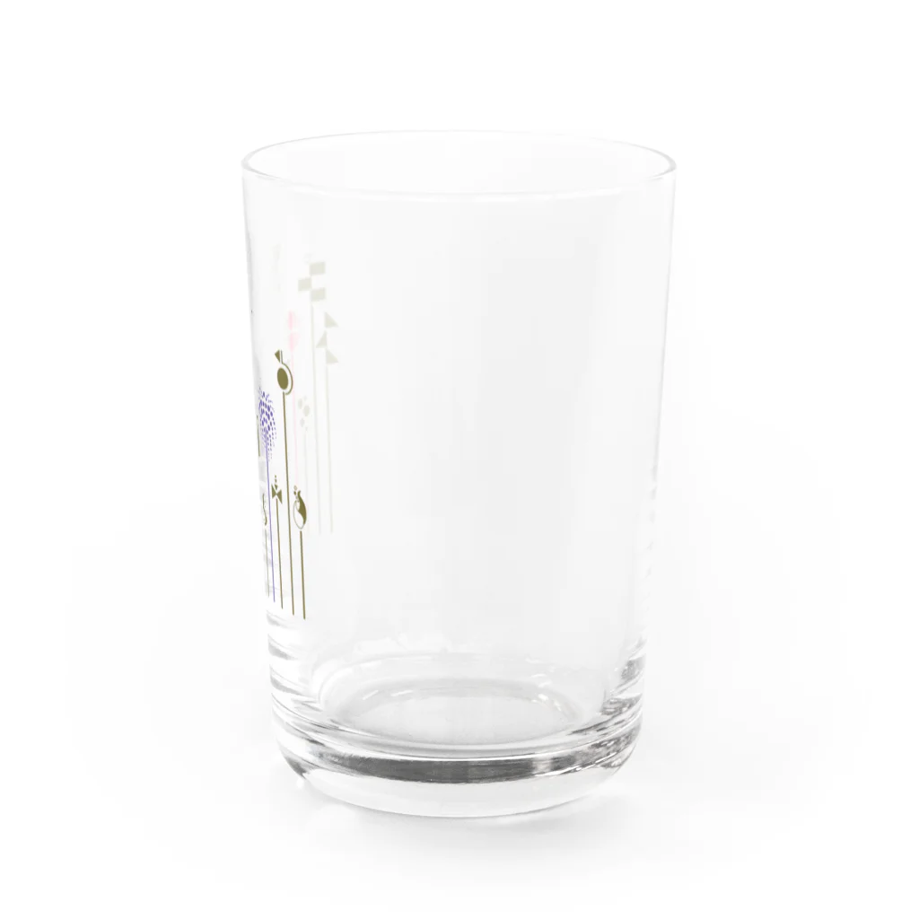 かもしれない堂の花と、たぶん草生えてるグラス Water Glass :right