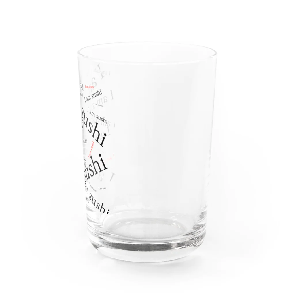 しめじの私は寿司です。 Water Glass :right