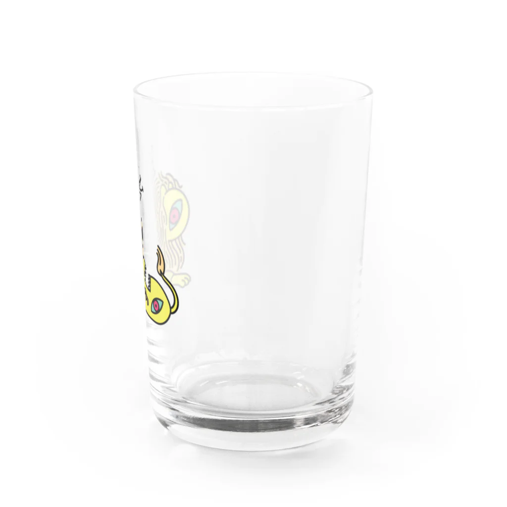 ken_k_artのライオン Water Glass :right