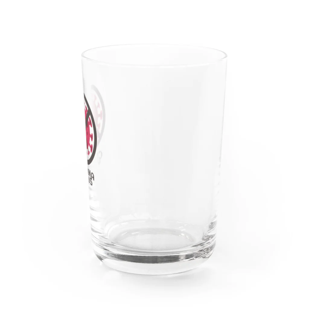 グラフィンの新型コレラウイルス COVID19 06 Water Glass :right