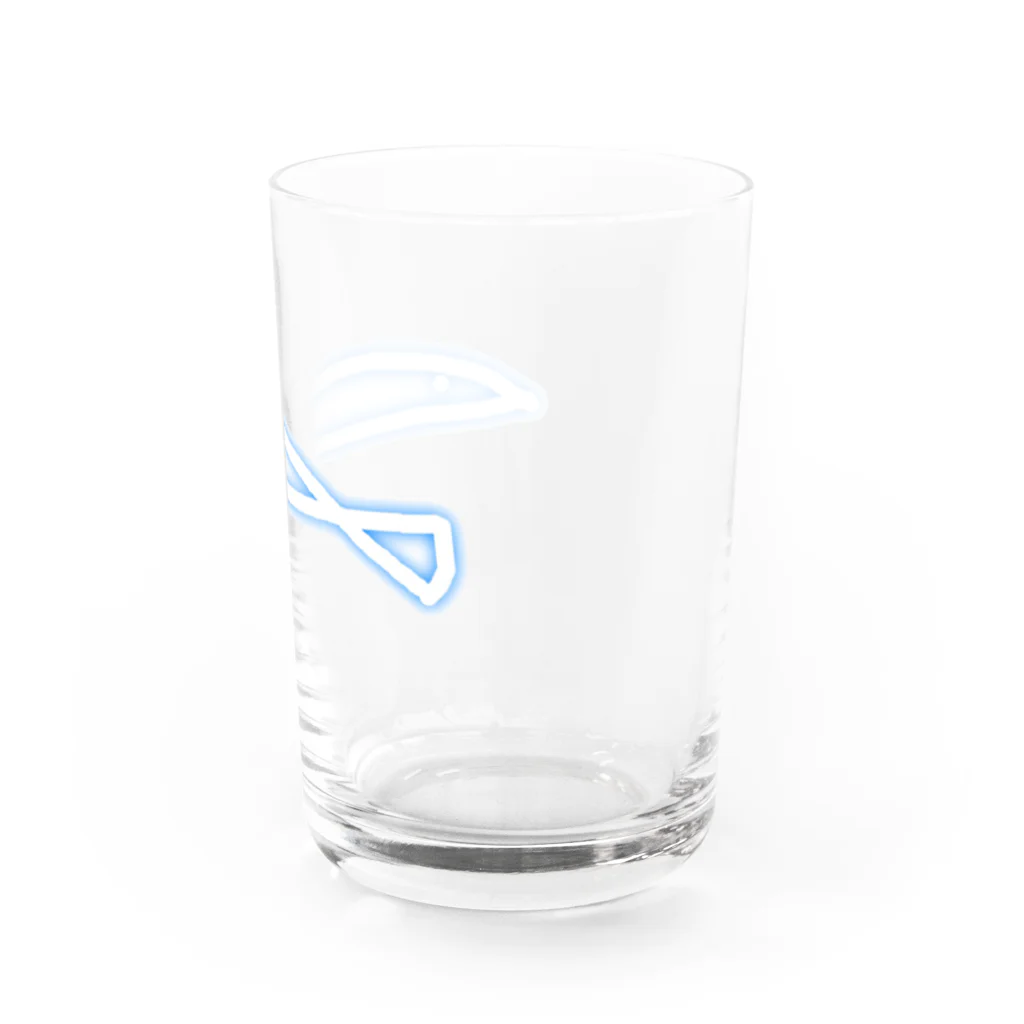 Cyber⭐︎Blueのサイバーサンマ Water Glass :right