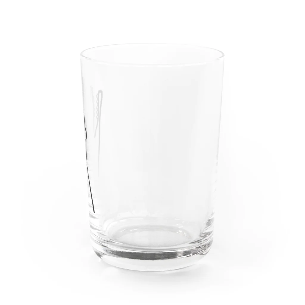 Lanのワニンニ〜 Water Glass :right