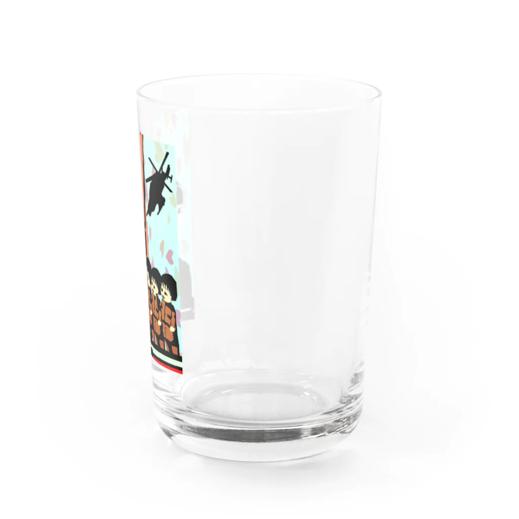 Danke Shoot Coffeeの春闘 Water Glass :right