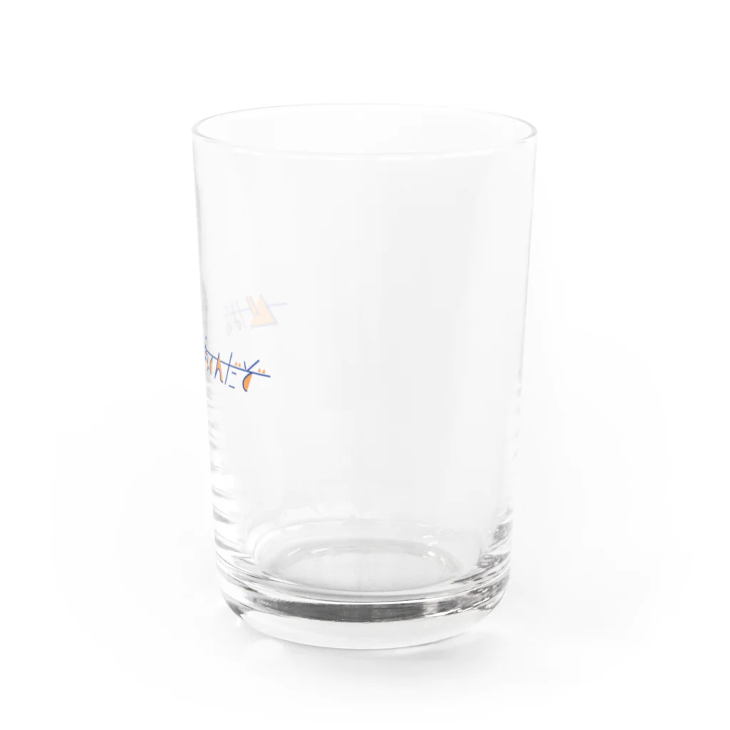 ハロケロの世は乱れてんだぞ Water Glass :right