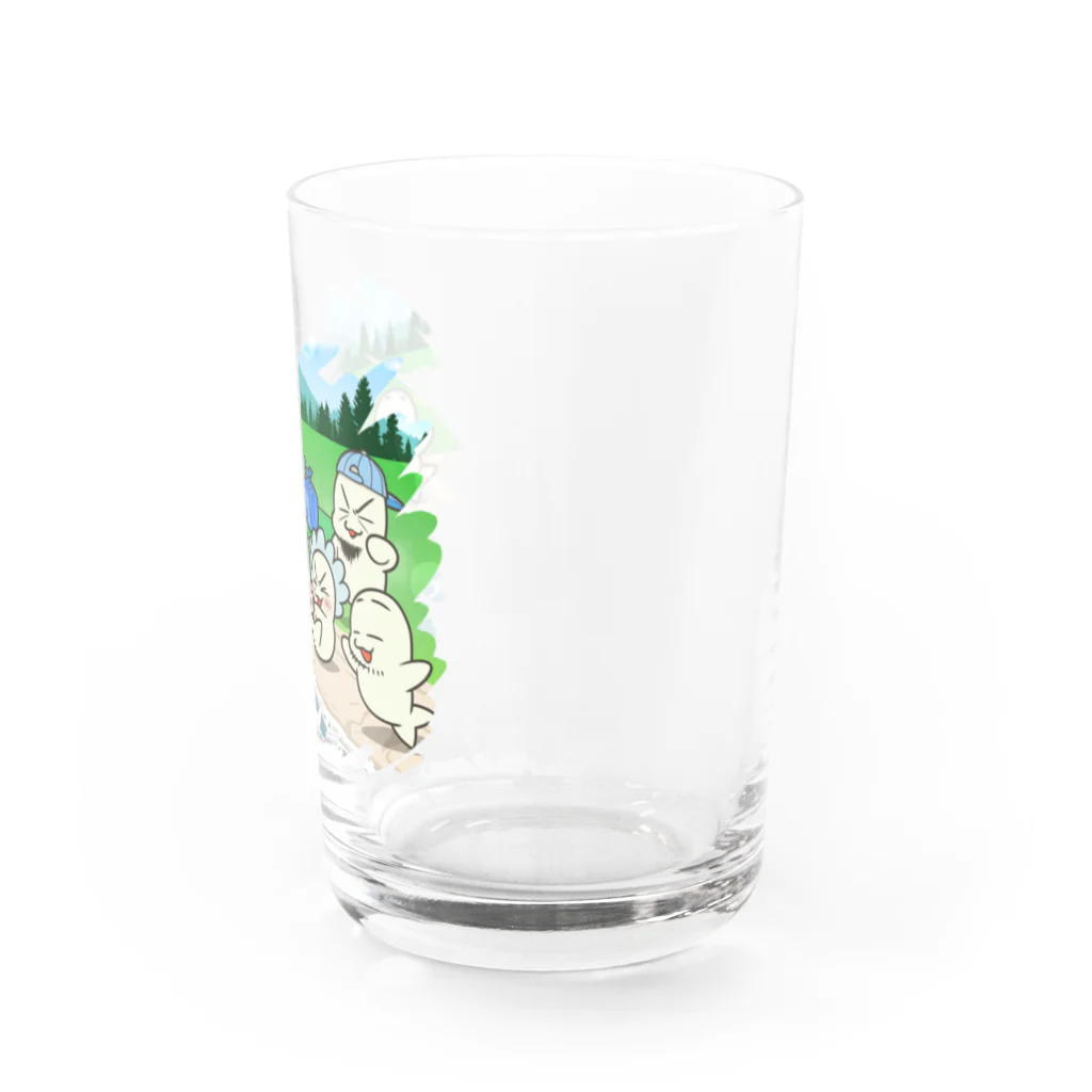 あーさーのなかよしピクニック Water Glass :right