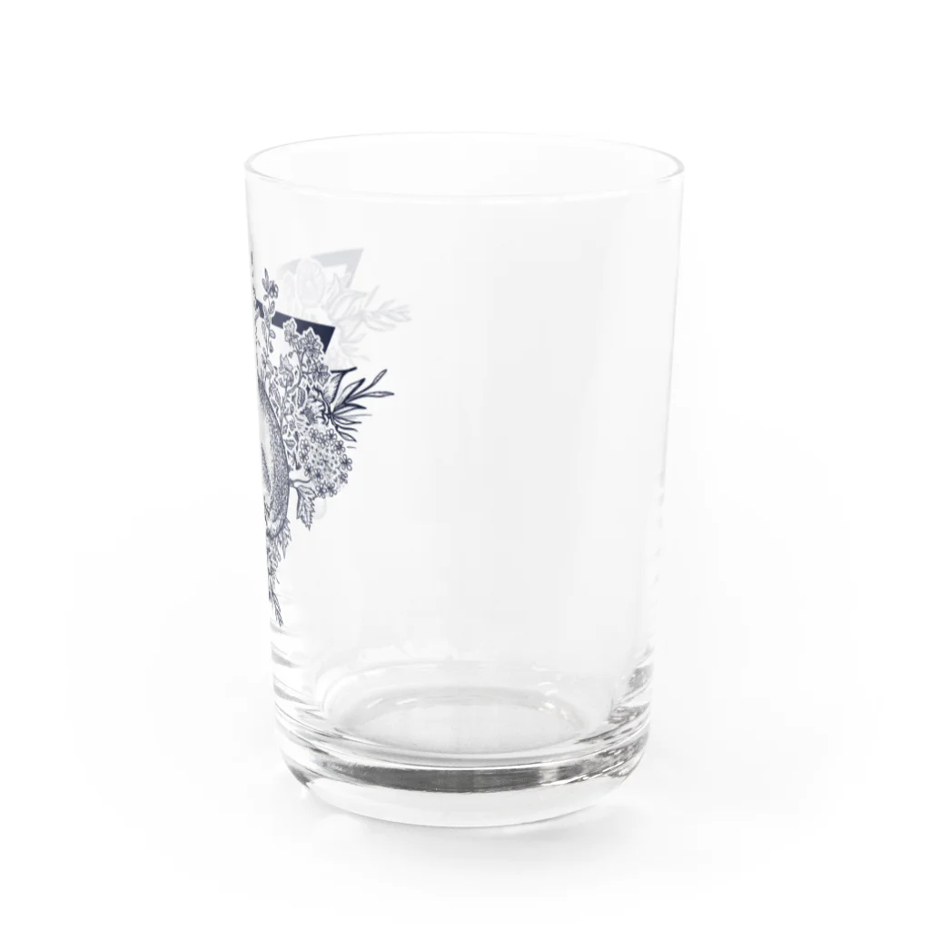 レッドムーンのドクロ様 Water Glass :right