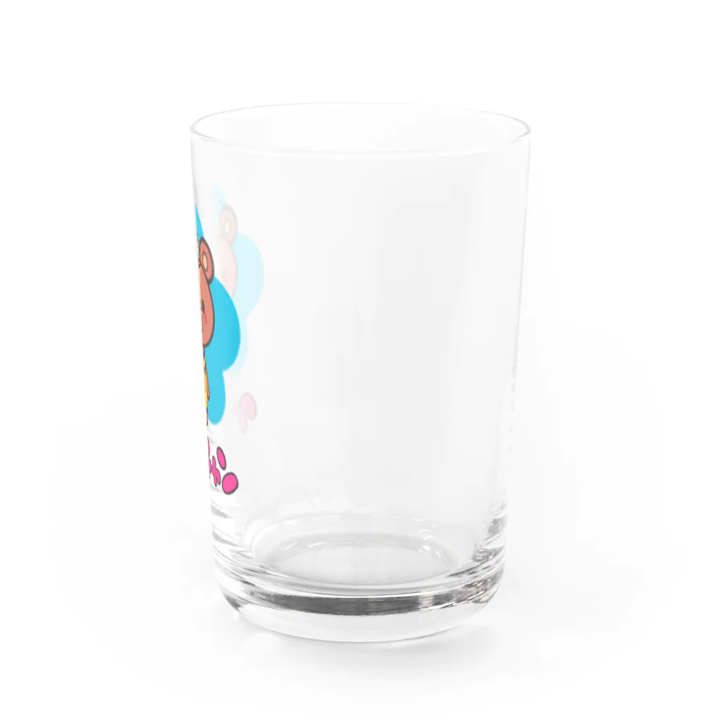 ペコタスジャパンのクマチャン Water Glass :right