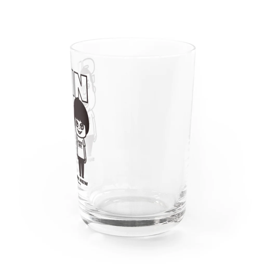 スーパーニュウニュウ屋のスーパーニュウニュウグラス Water Glass :right