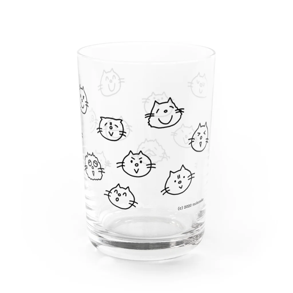 もこねこのねっこのなかま Water Glass :right