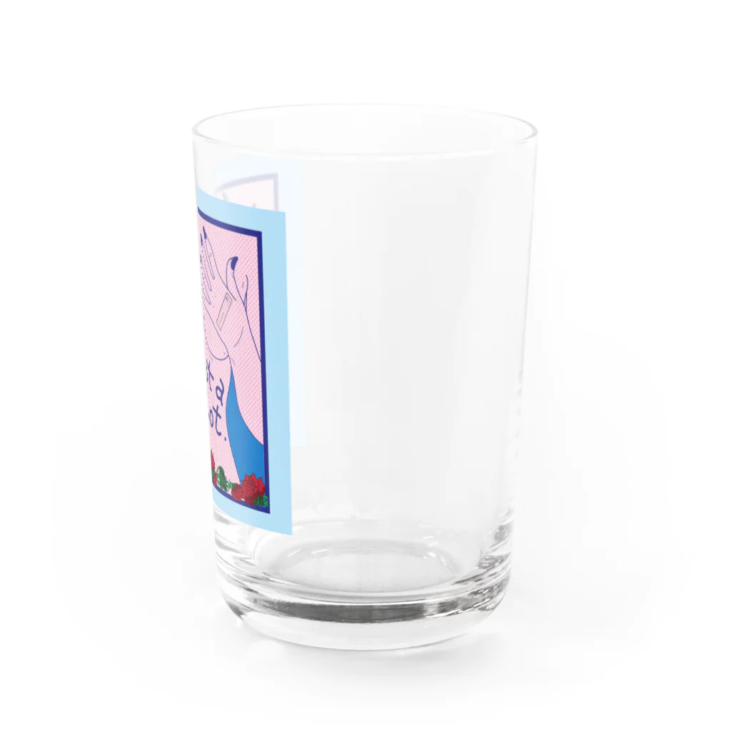 Rina TakahashiのIM NOT A ROBOT Water Glass :right