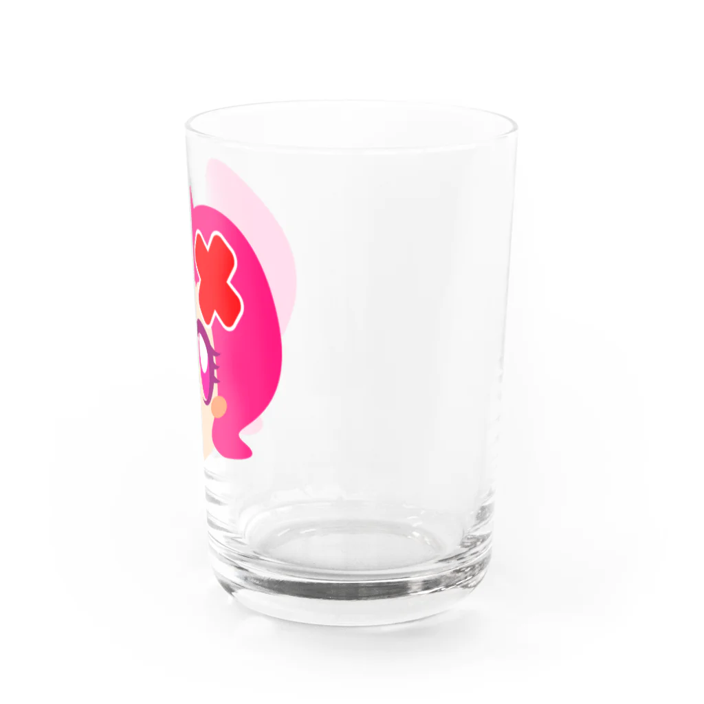 全力回避！コロナちゃん公式ショップの全力回避！コロナちゃん Water Glass :right