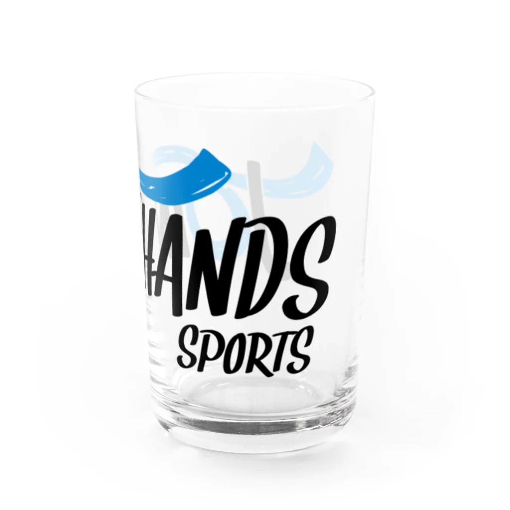 JOIN_HANDS_SPORTSのJHS（カラーロゴ） グラス右面