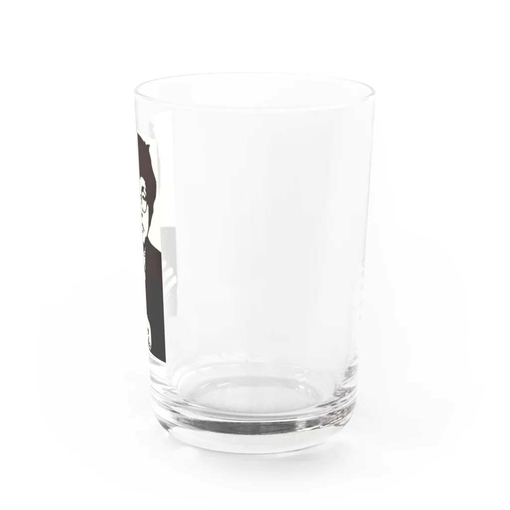 ⓟⓞⓘⓢ ⓒⓗⓘⓒⓗⓔのゲンタロックさんの切り絵 Water Glass :right