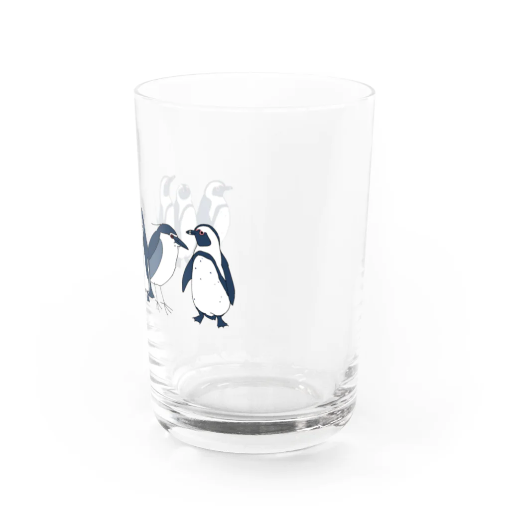 たまごの木のペンギン？ グラス右面