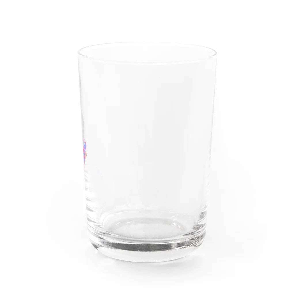 WataMayuroom☆のカラフルさん通りまーす！ Water Glass :right