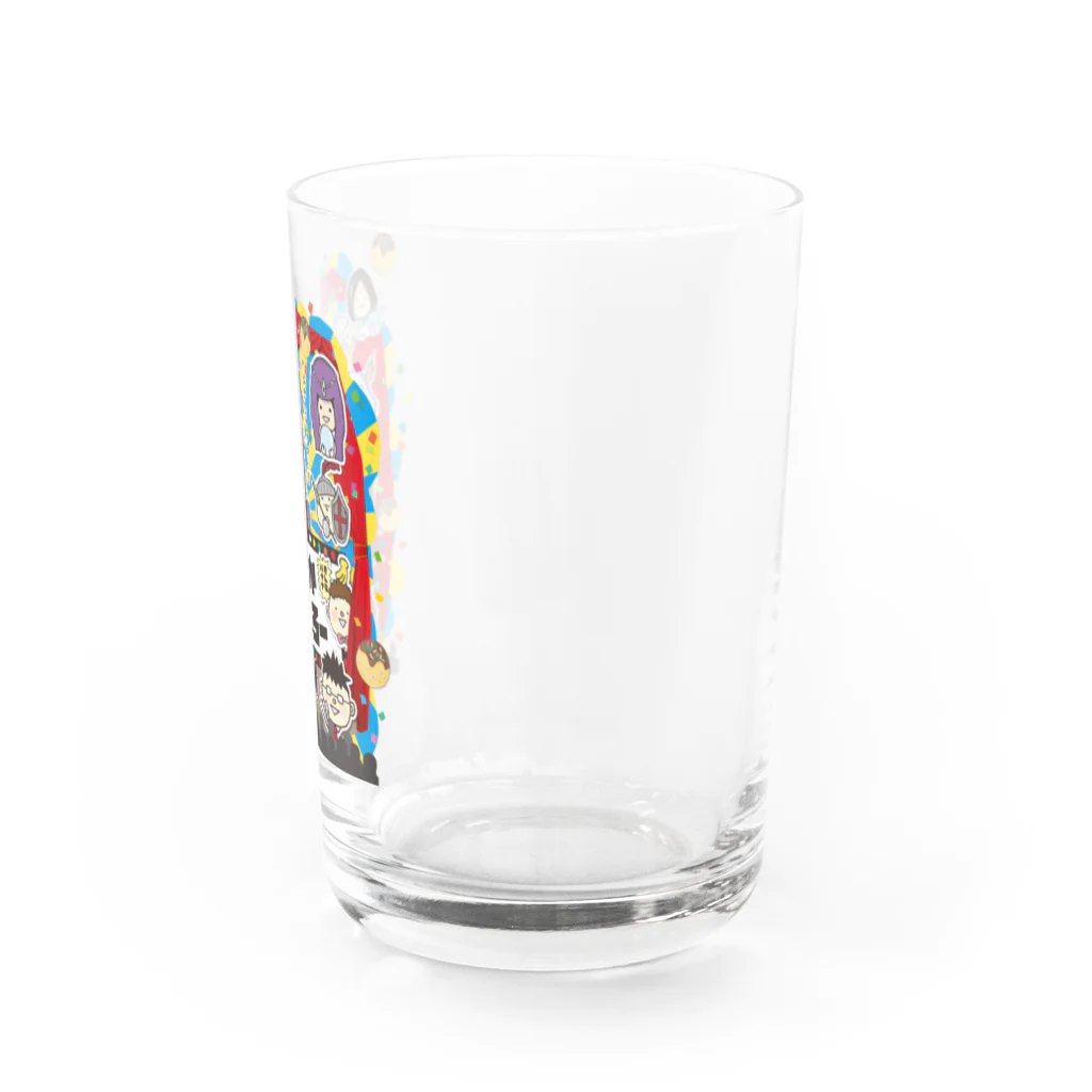 大阪人狼ラボのコテコテ！！おーさかじんろー(白) Water Glass :right