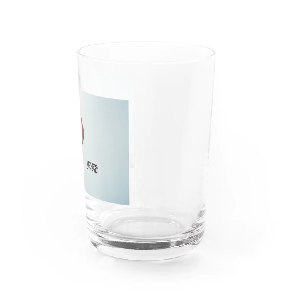 uear___のラブザアップル Water Glass :right