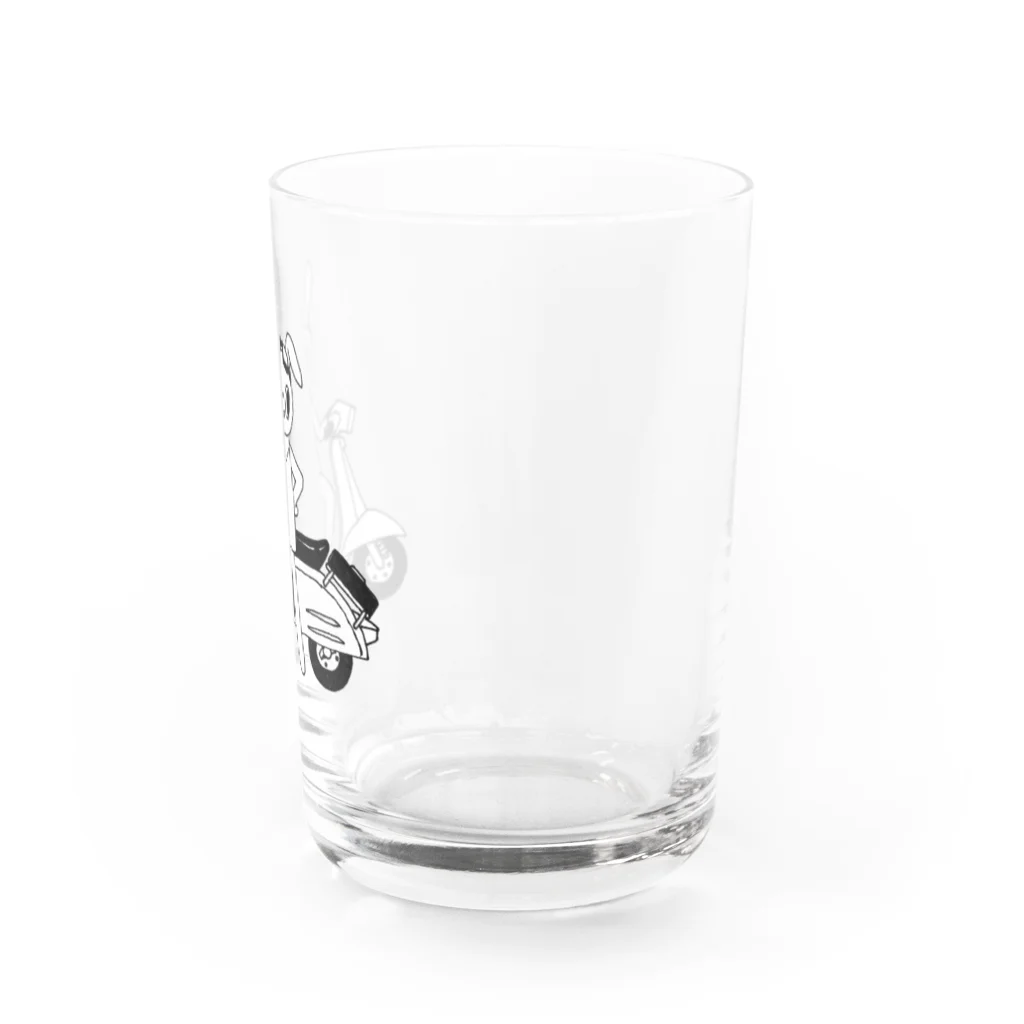 かっきーJapanのうたんのスクーター Water Glass :right