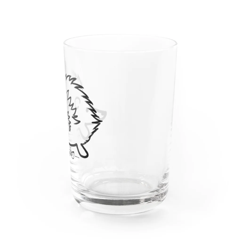 ジャラシウスのハリネズミ（横） Water Glass :right