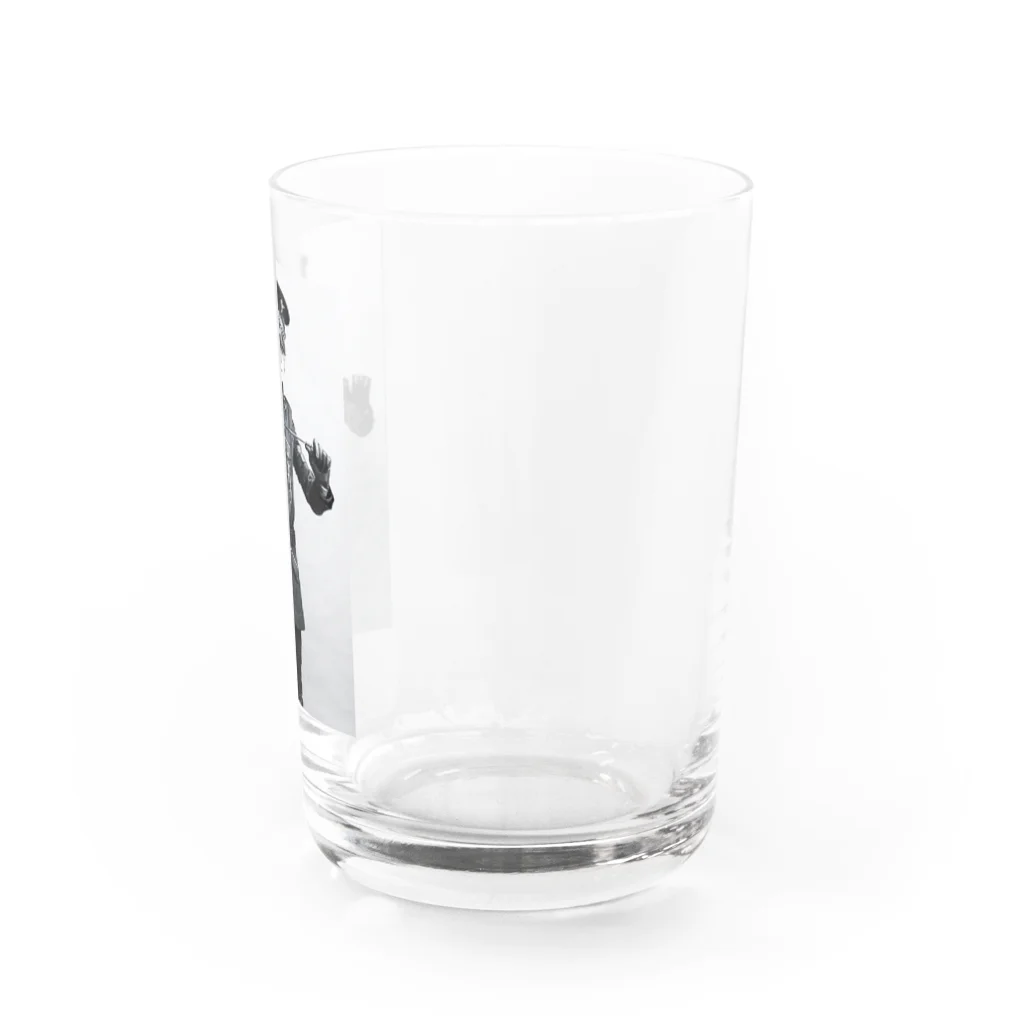 男装の麗人ショップの軍装の男装の麗人グッズ Water Glass :right