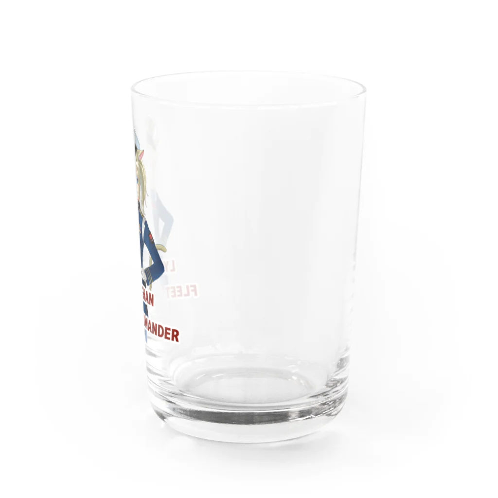 Lynx Highland shopのりんくすちゃん艦隊司令B Water Glass :right