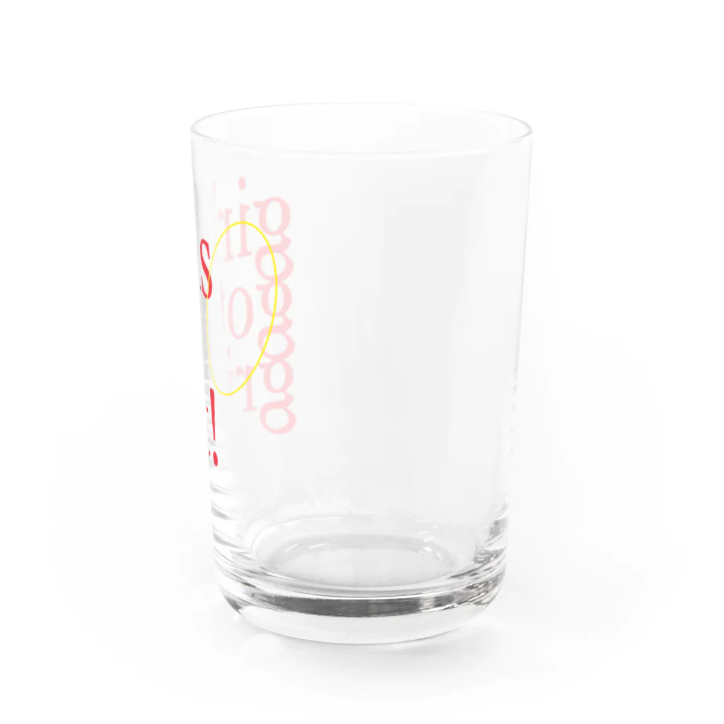 girls got grit!のgirls got grit Water Glass :right