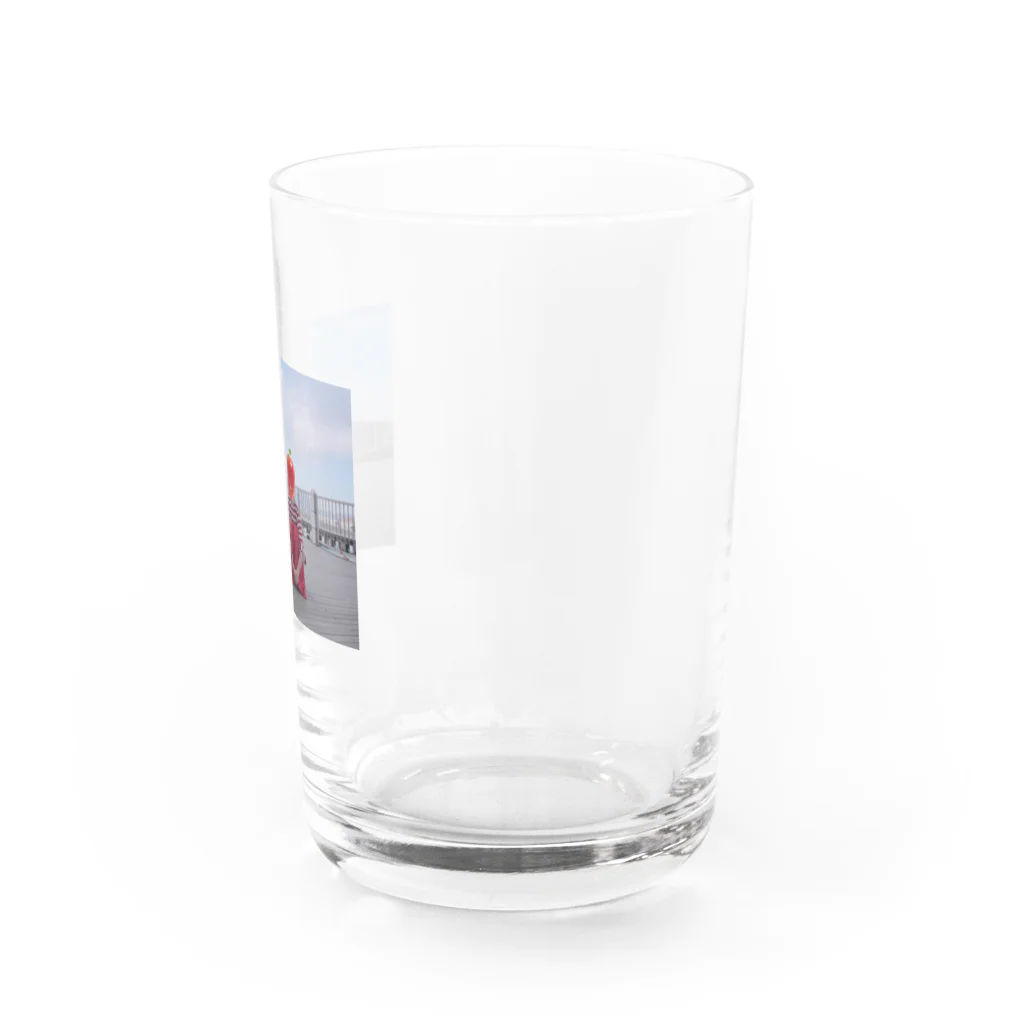 honapiyooooのあおもりんご Water Glass :right