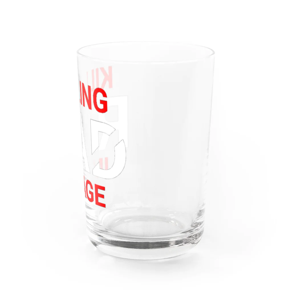 猫寝きき。のお店。のKILLING IMAGE Water Glass :right