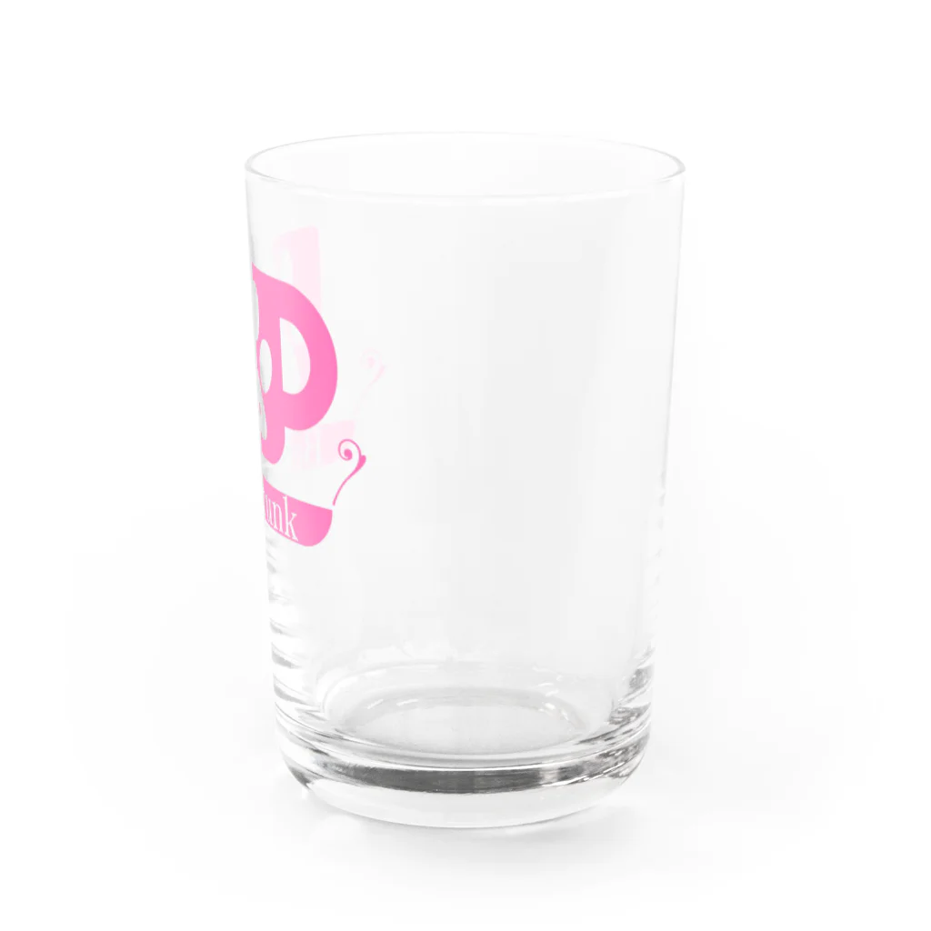 Ba'drunkのBa'drunk for Girls ロゴ Water Glass :right