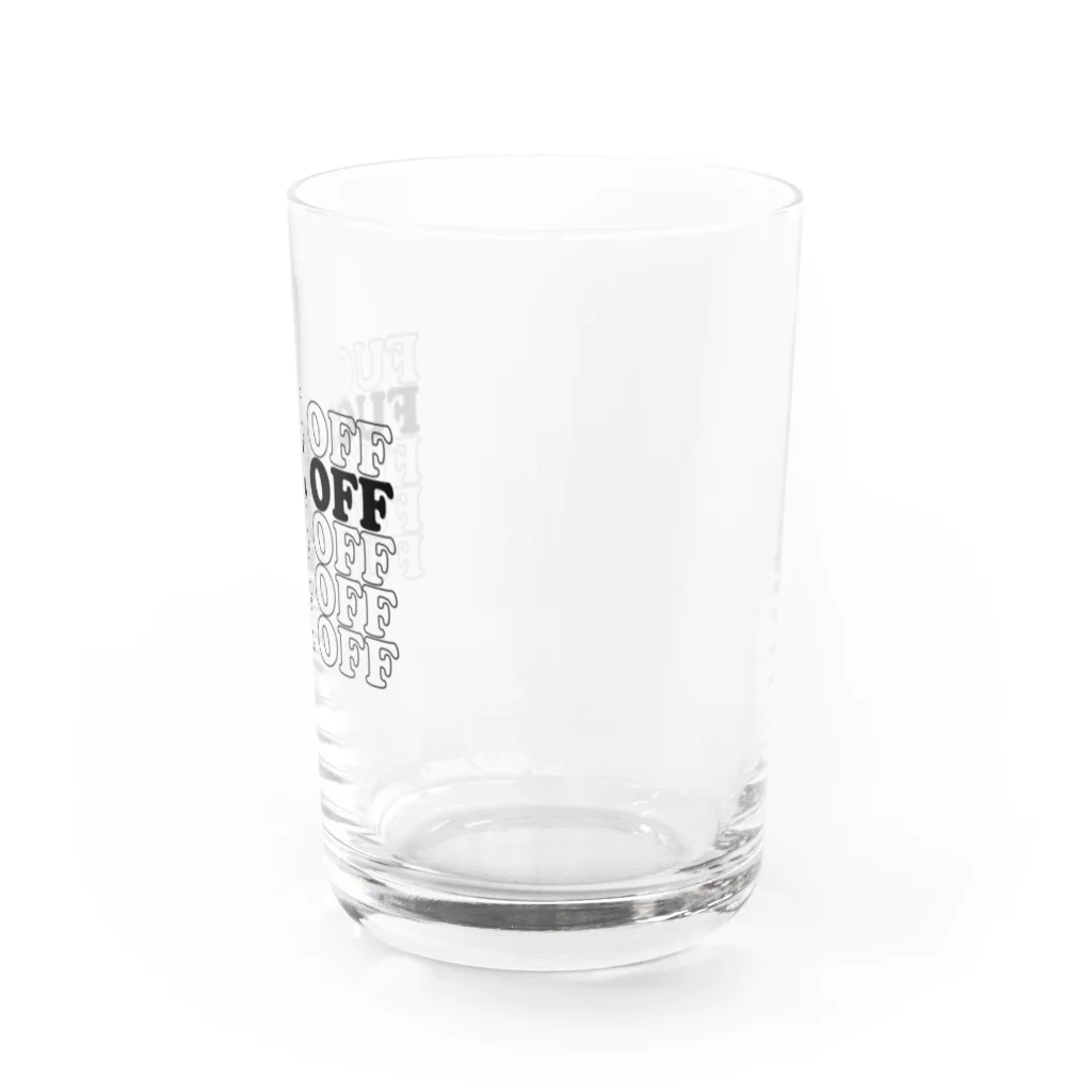 NIPPON DESIGNのFUCK OFF Water Glass :right