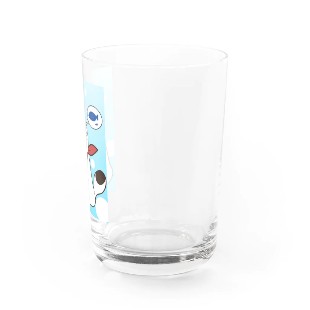 Kuloのでぶねこちゃん Water Glass :right