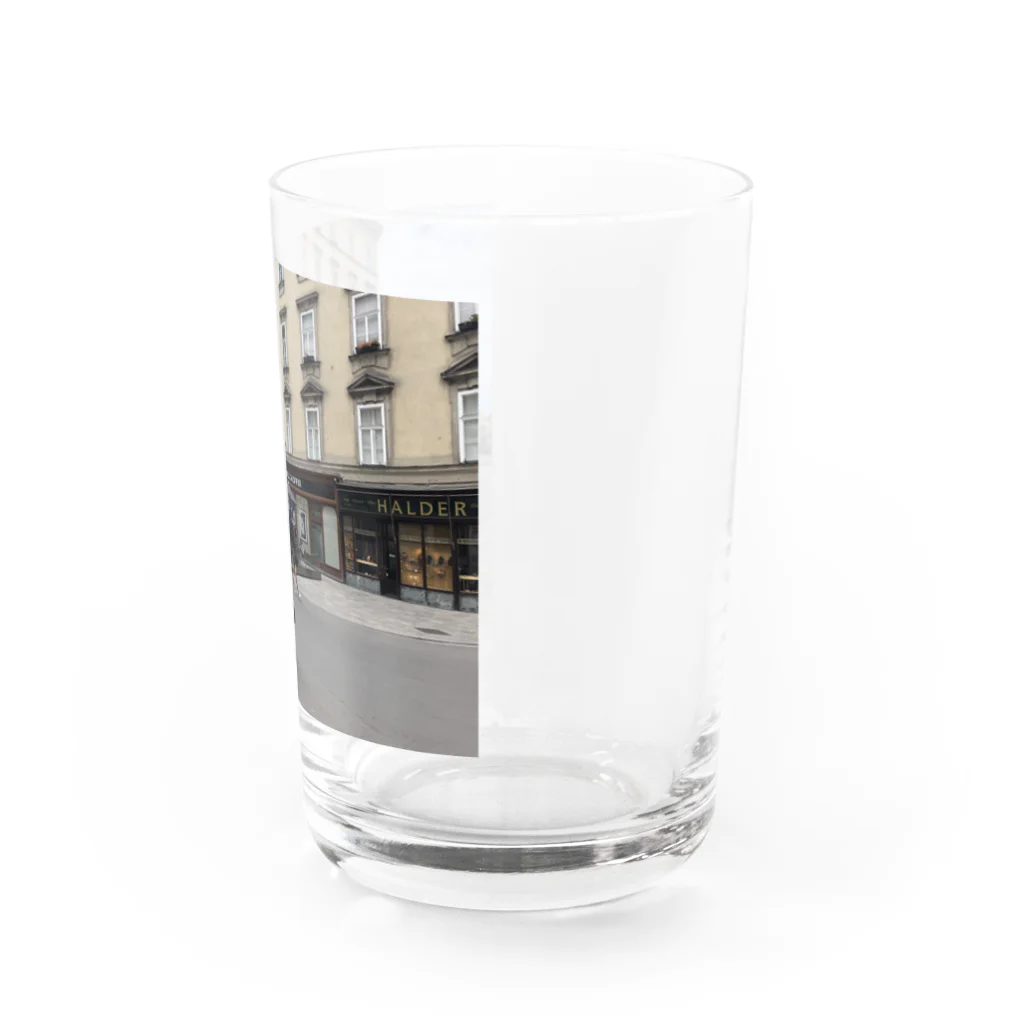 yuko3bridgeのウィーンのお馬さん Water Glass :right