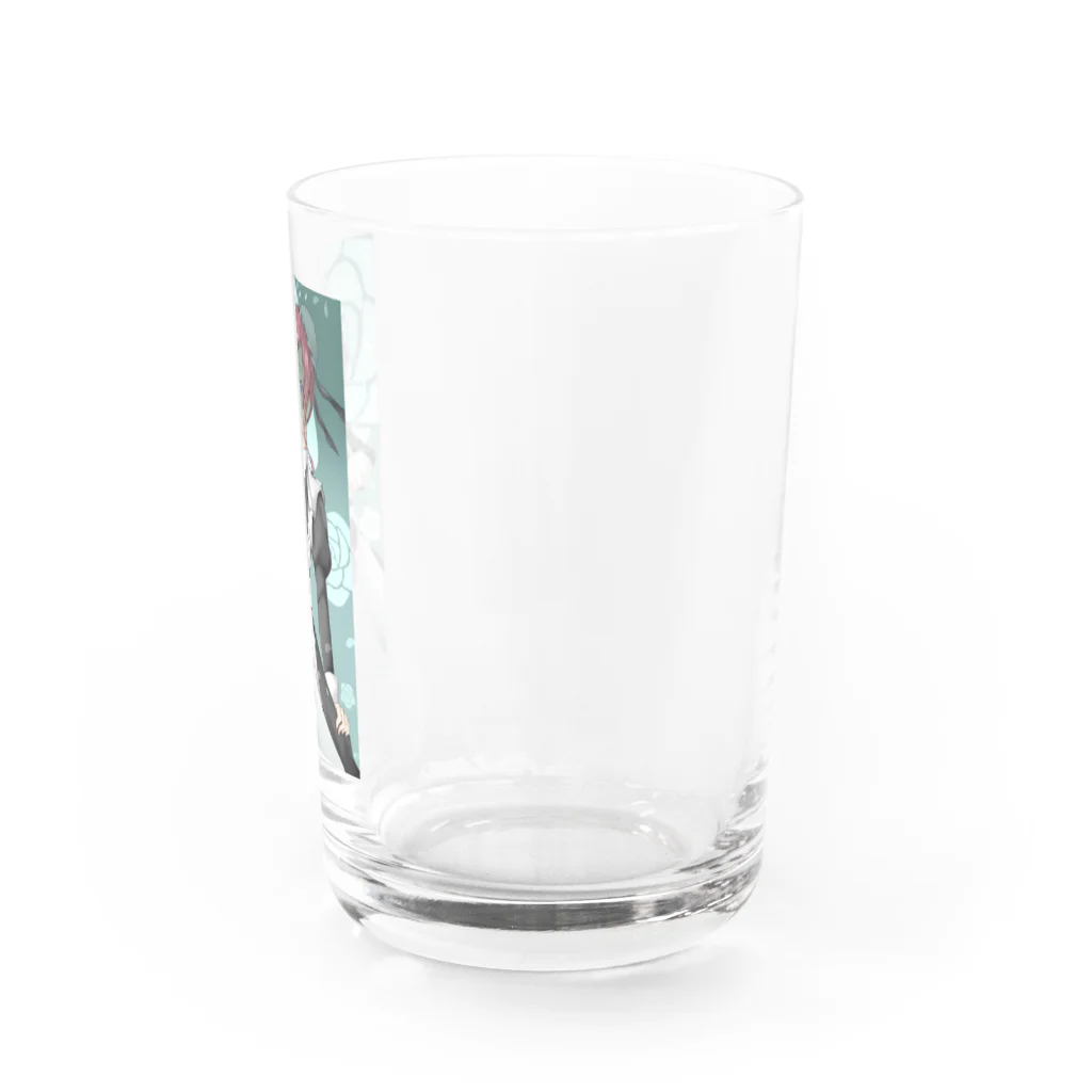 紅玉 海星のメイド様 Water Glass :right