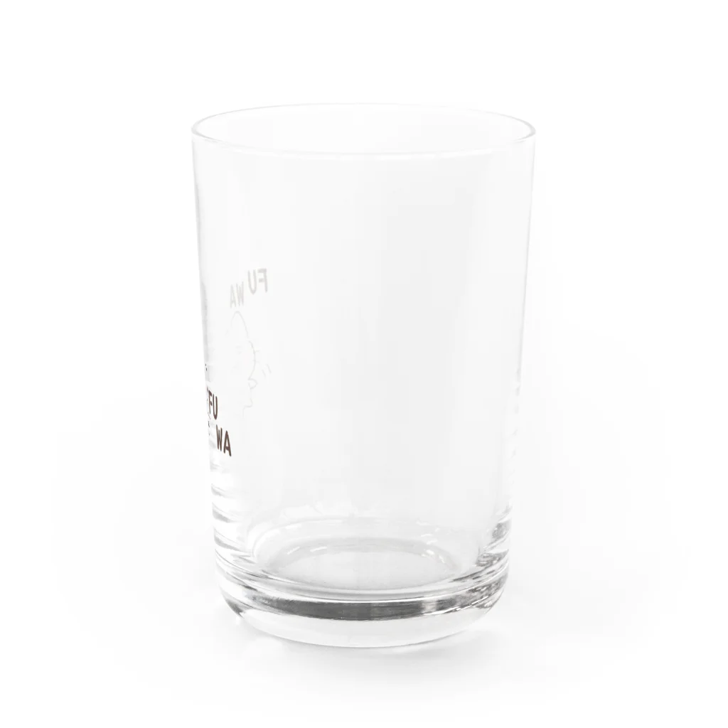 wakayamaのふわふわねこ Water Glass :right