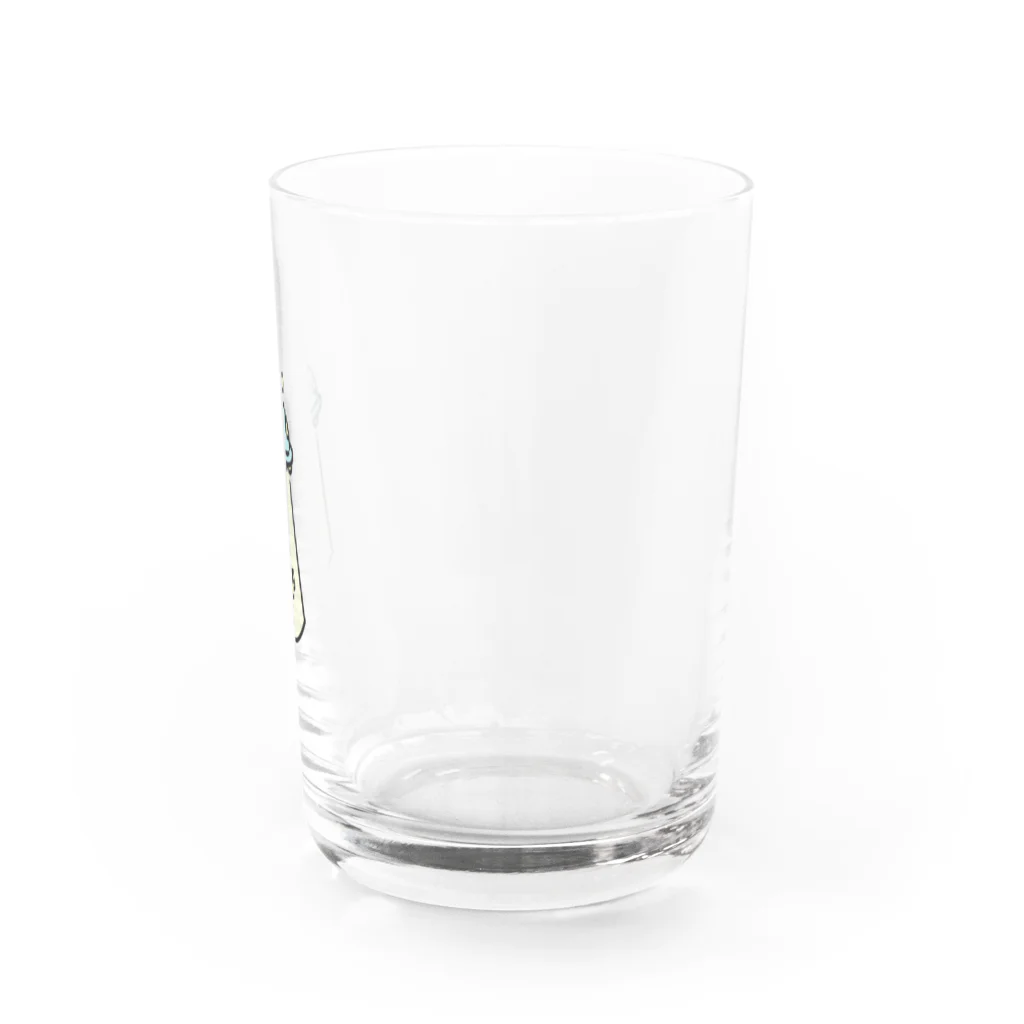 居酒屋のビールに国境なし Water Glass :right