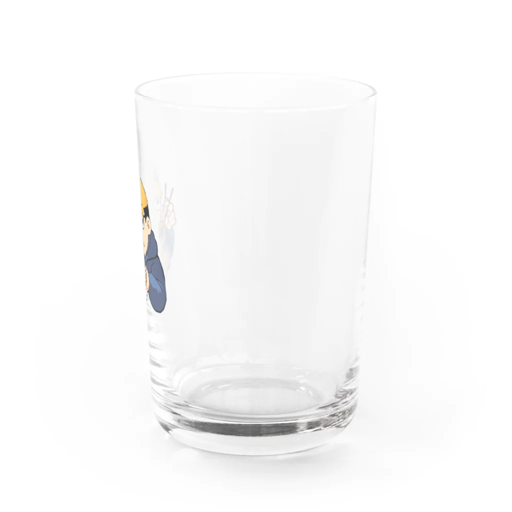 geto_sanの痩せる Water Glass :right