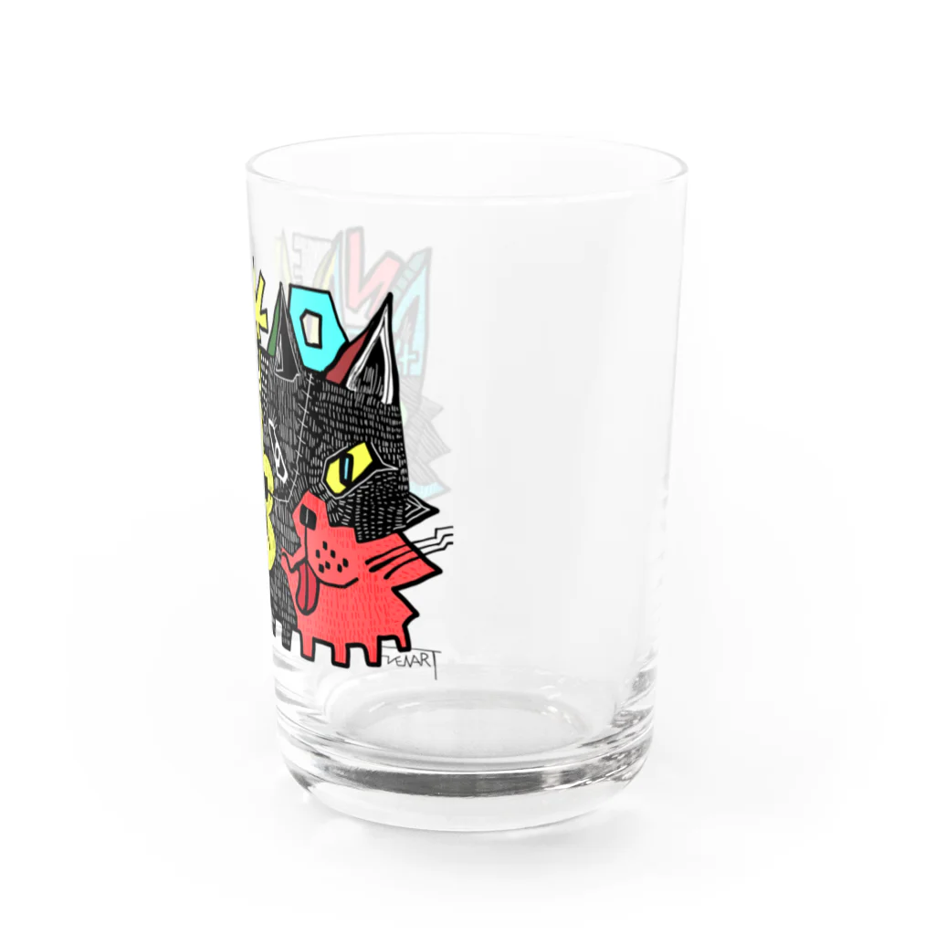 ZENART(ゼンアート)の4猫　ヨネコ Water Glass :right