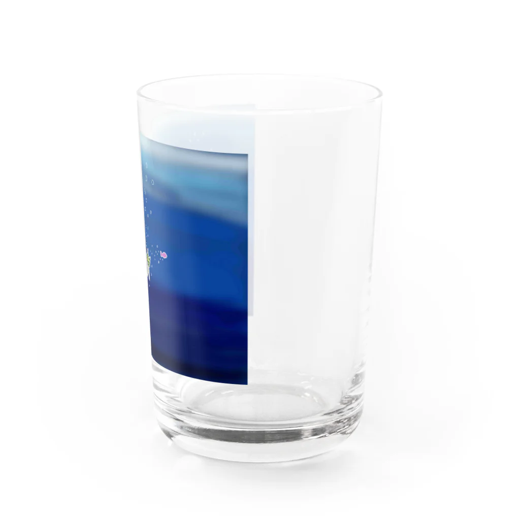 HIKAMARU　SHOPの深海ニャンコ Water Glass :right