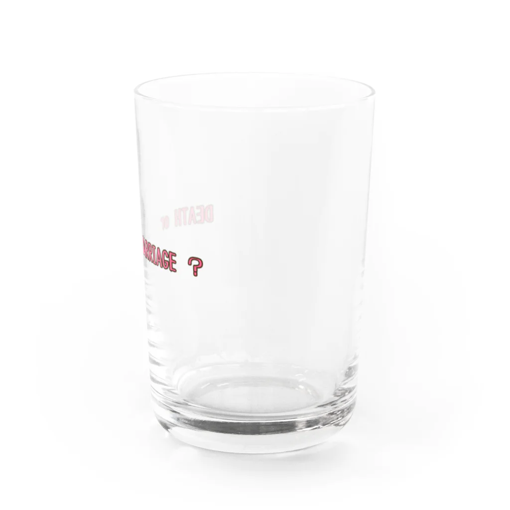 魔法使い悟りの死ぬか結婚して？ Water Glass :right