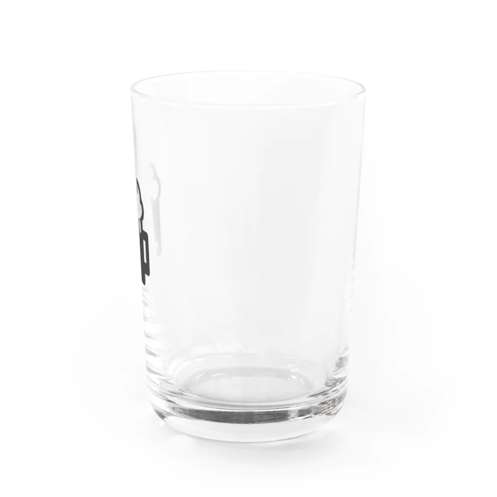 居酒屋のピクトグラムちゃん「ビール」 Water Glass :right